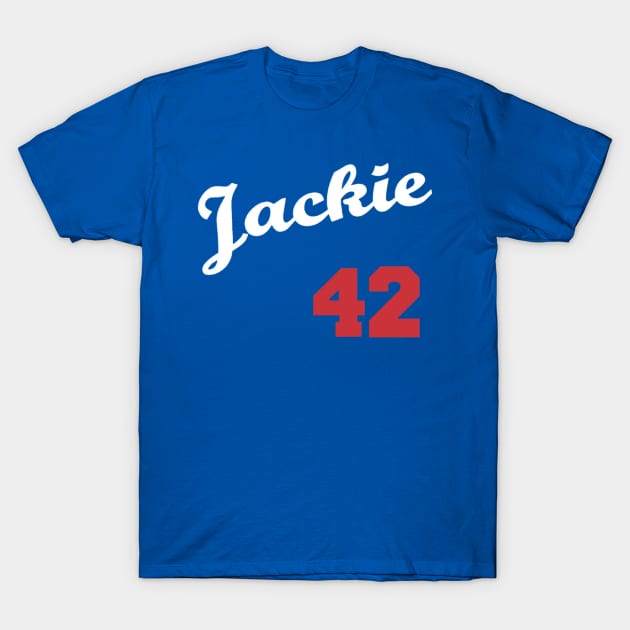 A salute to Jackie Robinson Design T-Shirt by Bleeding Yankee Blue